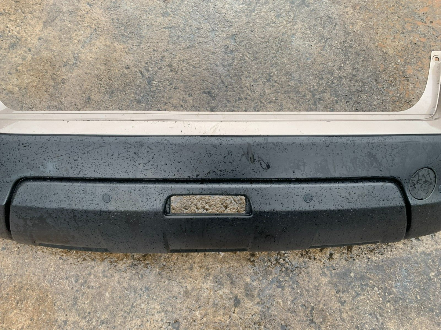 NISSAN QASHQAI J1O 2010-2013 GENUINE FACELIFT REAR BUMPER BEIGE COLLECTION