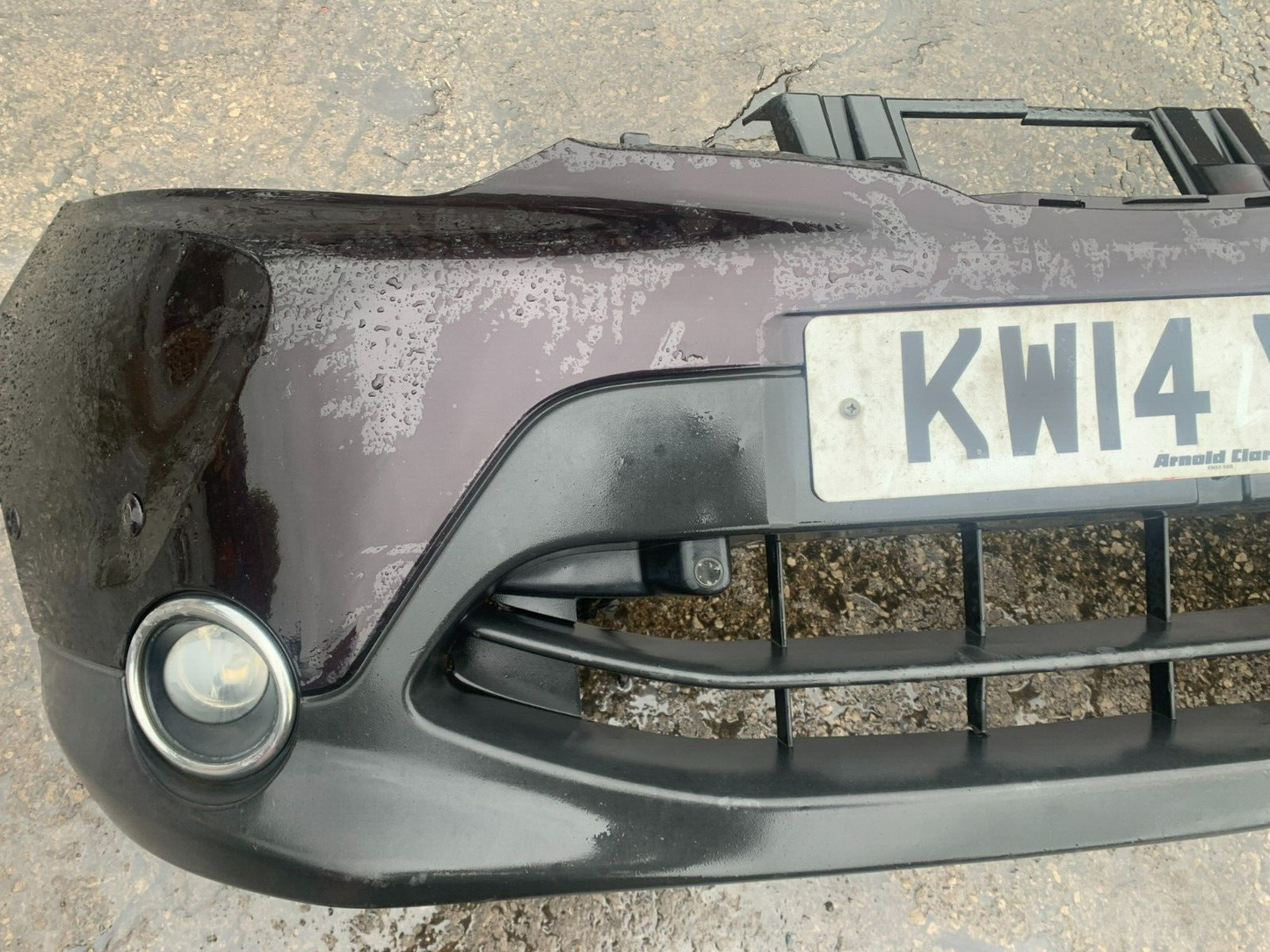 NISSAN QASHQAI J11 2014-2018 GENUINE FRONT BUMPER GAB PURPLE COLLECTION