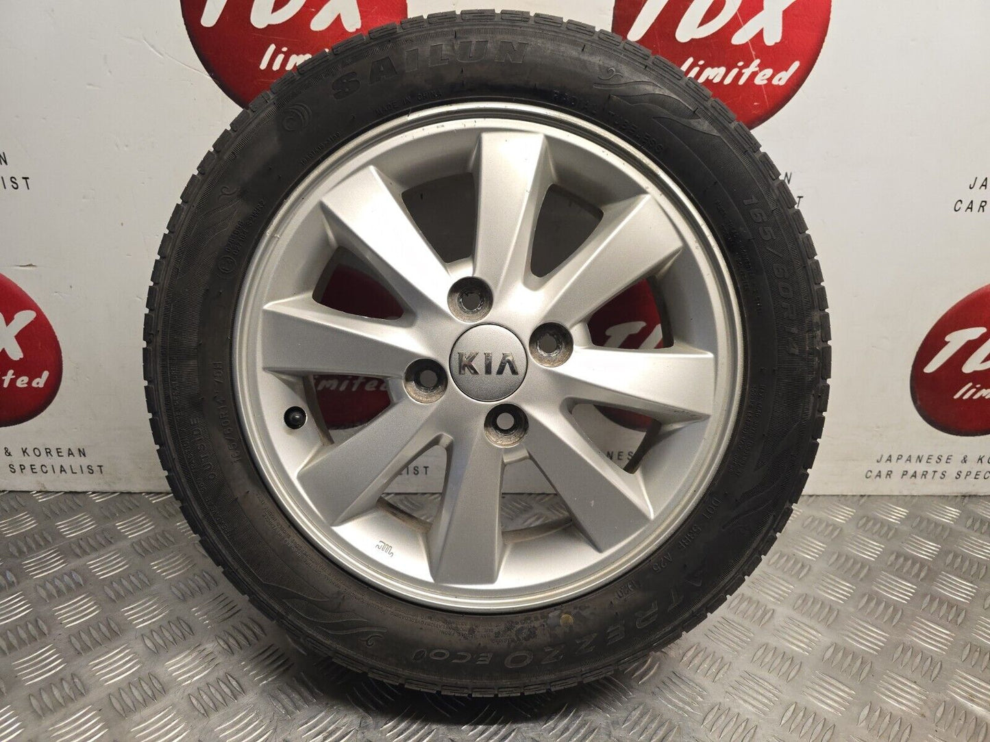 KIA PICANTO TA 14" INCH 2011-2017 GENUINE ALLOY WHEEL 5MM 165/60/14 52910-1Y150