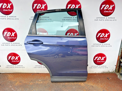 Honda CR-V MK4 2013-2018 Genuine Driver Side Rear Door Complete Blue (B570M) - photo 1 of 19