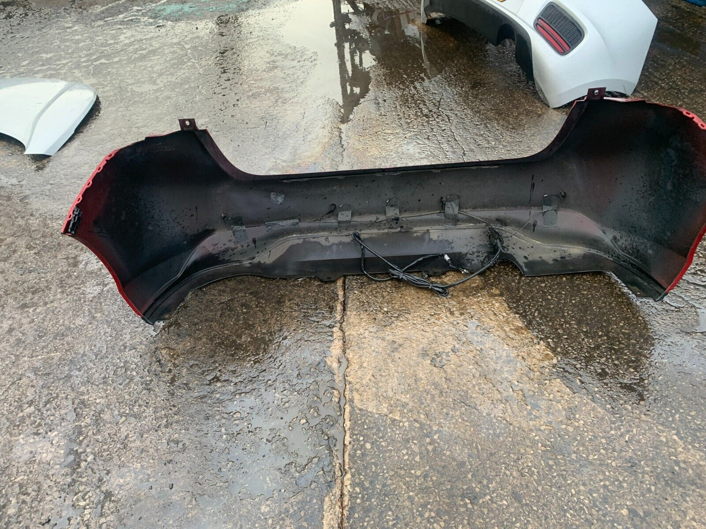 NISSAN PULSAR 2014-2017 GENUINE REAR PARKING SENSOR BUMPER NAH G RED