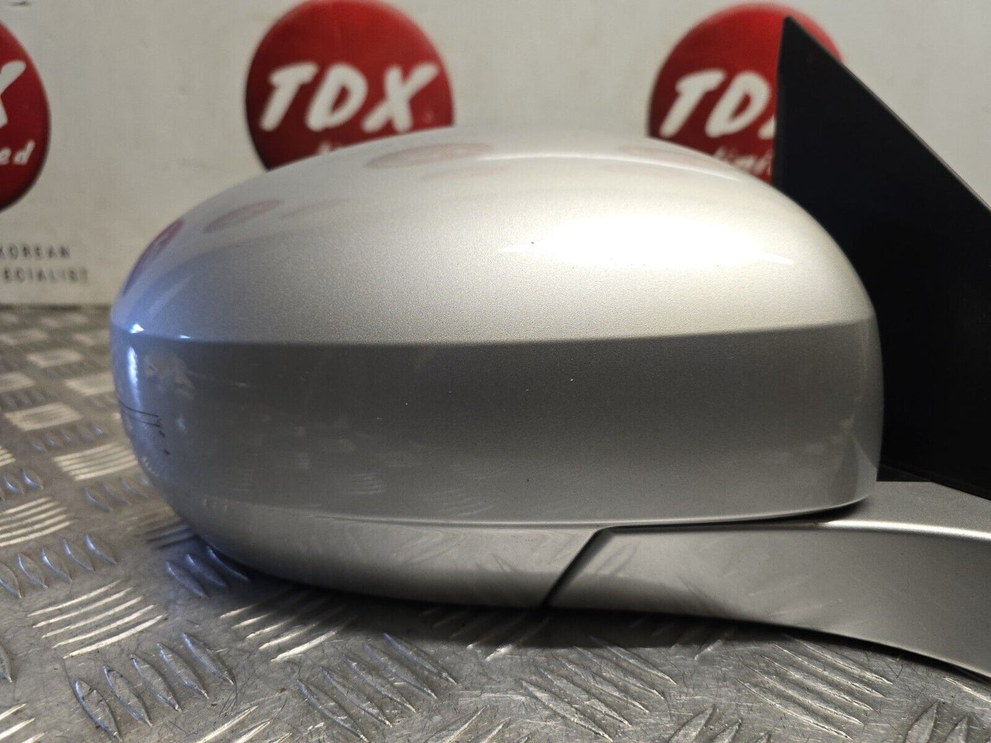 SUZUKI SWIFT 2011-2016 GENUINE DRIVERS SIDE MANUAL FOLD HEATED MIRROR ZCC SILVER