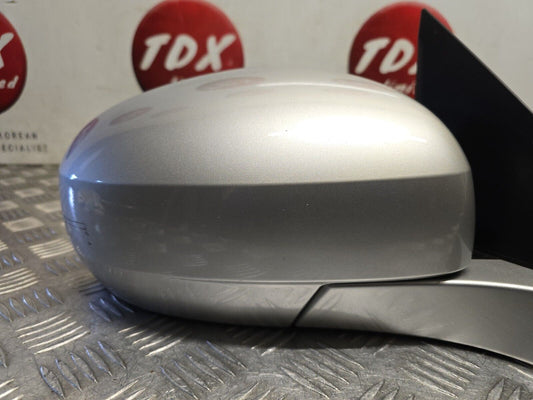 SUZUKI SWIFT 2011-2016 GENUINE DRIVERS SIDE MANUAL FOLD HEATED MIRROR ZCC SILVER