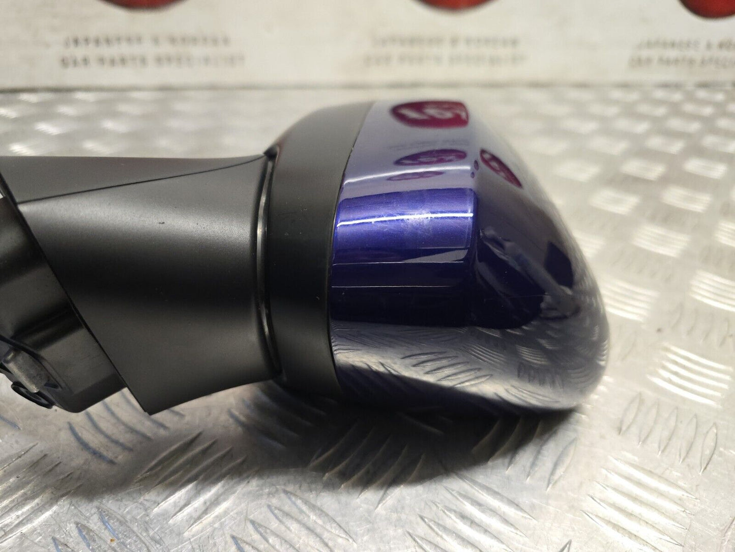 NISSAN QASHQAI J12 2021-2024 DRIVERS SIDE POWER FOLD BLIND SPOT MIRROR RBN BLUE