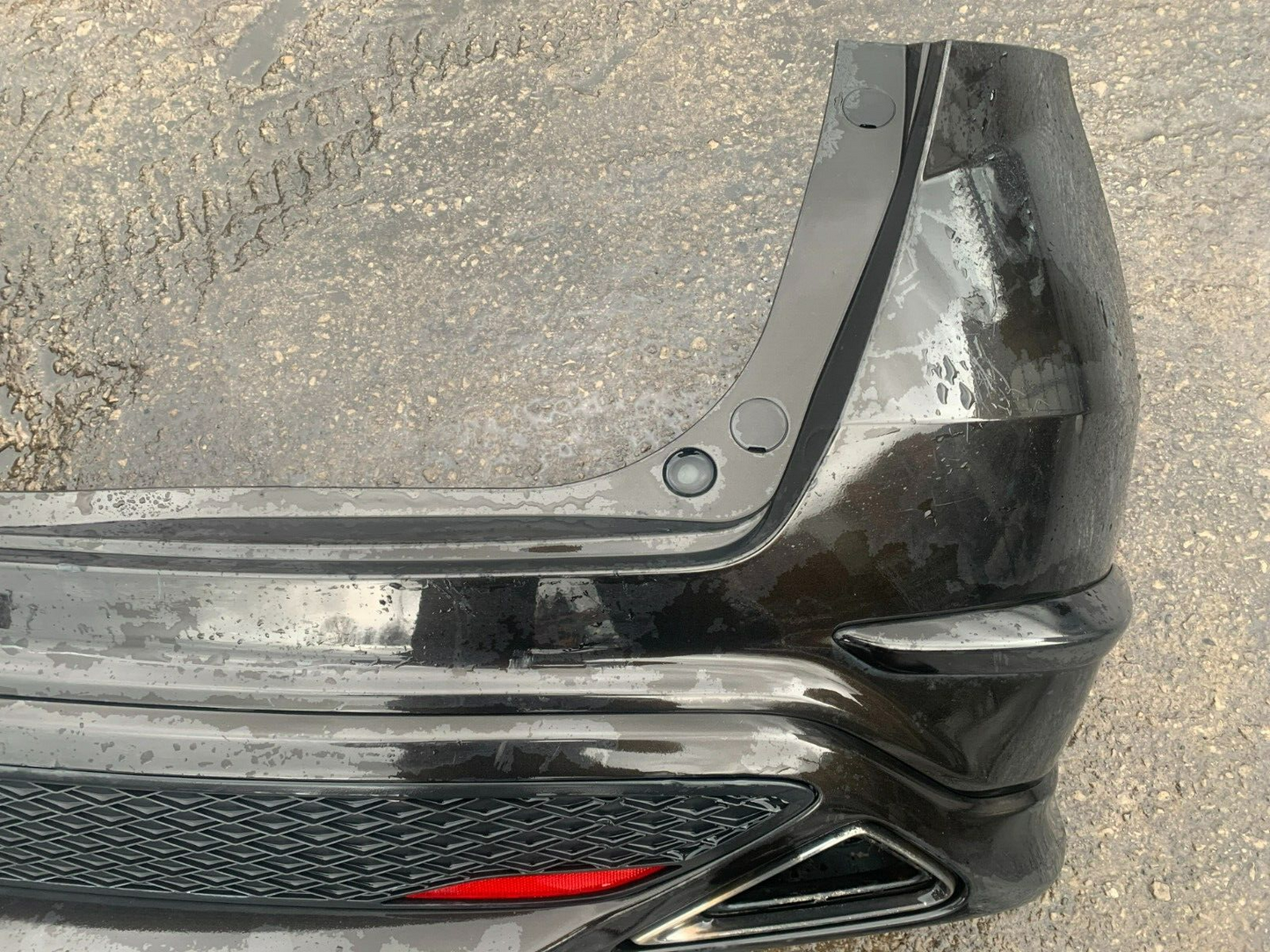 HONDA CIVIC MK8 2006-2009 GENUINE PRE-FACELIFT REAR BUMPER BLACK COLLECTION