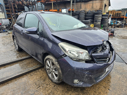 2012 Toyota Yaris Sr Nsp130 Mk3 1.3 Petrol 3Dr 6 Speed Manual For Parts & Spares 2