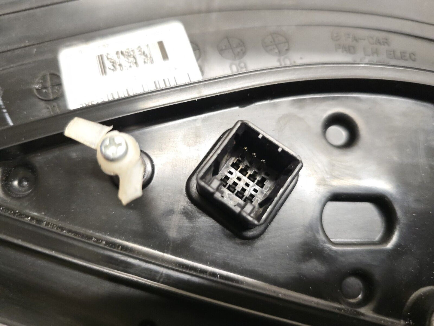 HYUNDAI I10 MK1 2007-2013 PASSENGERS MANUAL FOLD ELECTRIC WING MIRROR SAE GREY