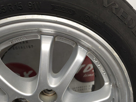 TOYOTA PRIUS MK4 2016-2021 15" INCH GENUINE ALLOY WHEEL 3.8MM TYRE 195/65/15