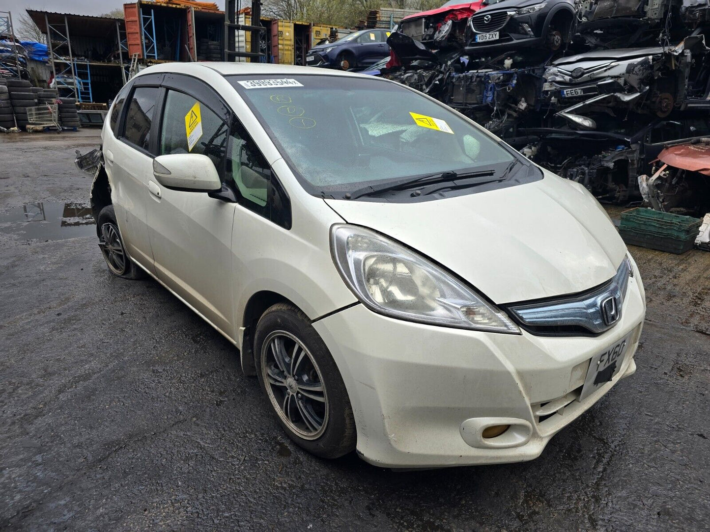 2010 HONDA JAZZ IMPORT/ FIT (GP) 1.3 PETROL HYBRID AUTO VEHICLE FOR PARTS SPARES