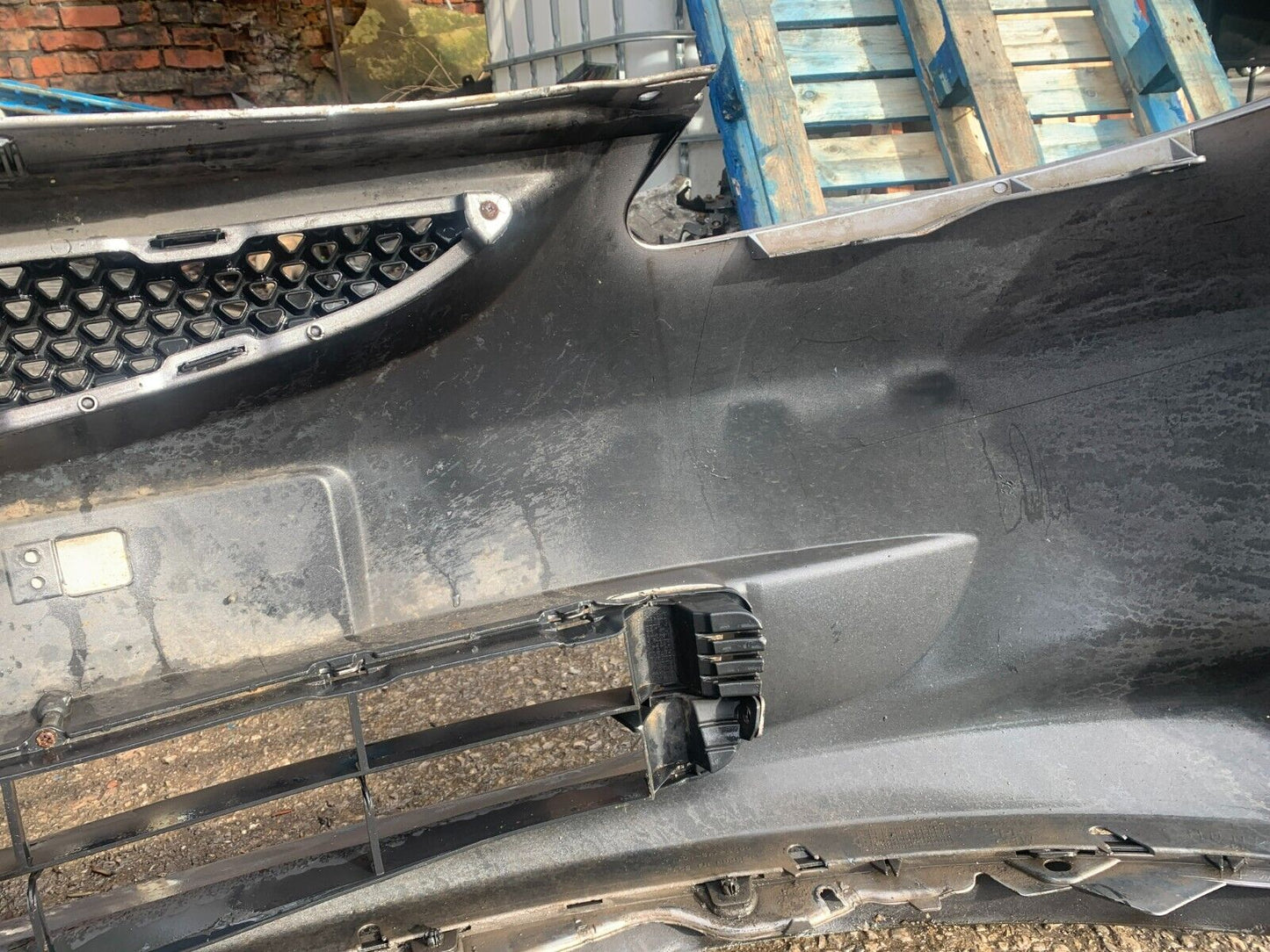 HONDA JAZZ MK1 2006-2010 FACELIFT GENUINE FRONT BUMPER SILVER