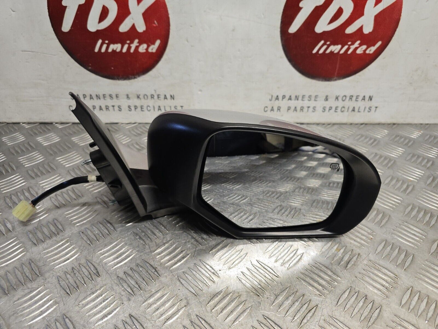 SUZUKI SWIFT 2011-2016 GENUINE DRIVERS SIDE MANUAL FOLD HEATED MIRROR ZCC SILVER