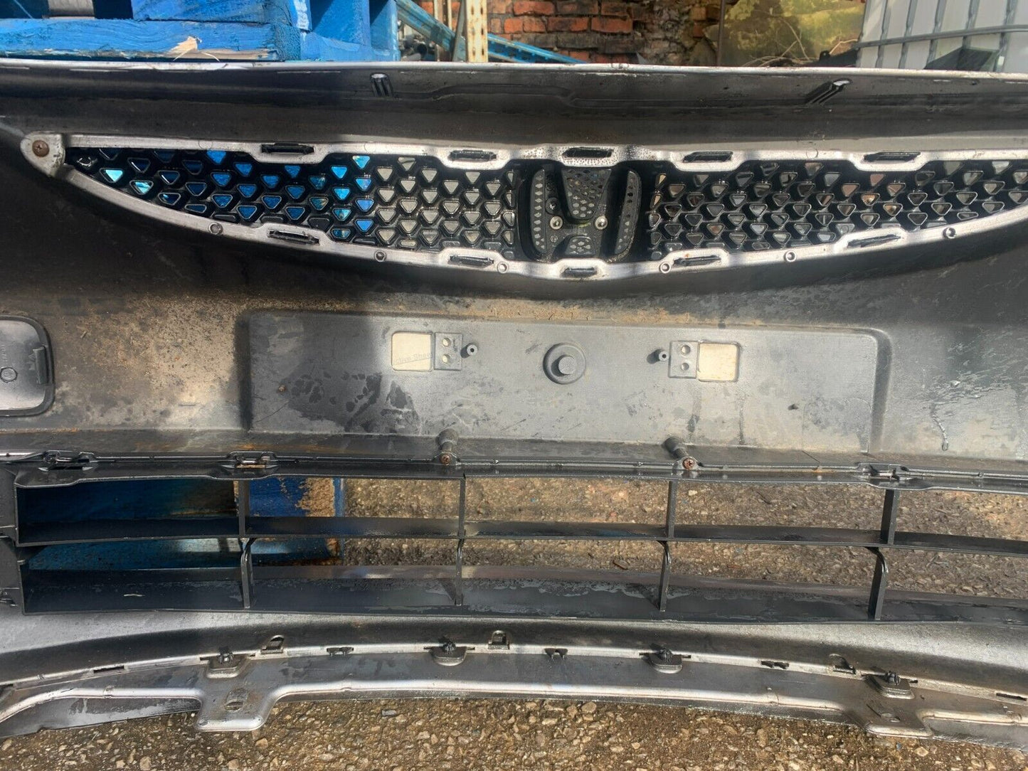 HONDA JAZZ MK1 2006-2010 FACELIFT GENUINE FRONT BUMPER SILVER