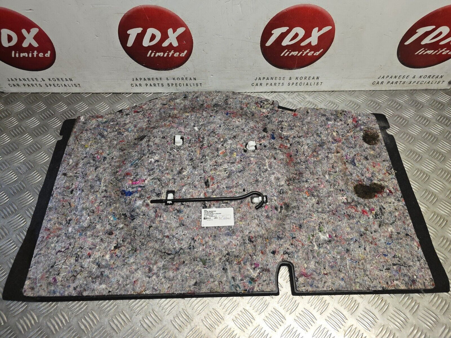 SUZUKI SWIFT MK3 2010-2016 GENUINE REAR BOOT CARPET COVER LINER 75130-68L00-R3F