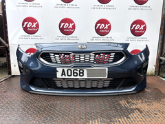 Kia Ceed MK3 CD 2018-2021 Genuine Front Bumper Complete Blue (C7) - photo 1 of 15