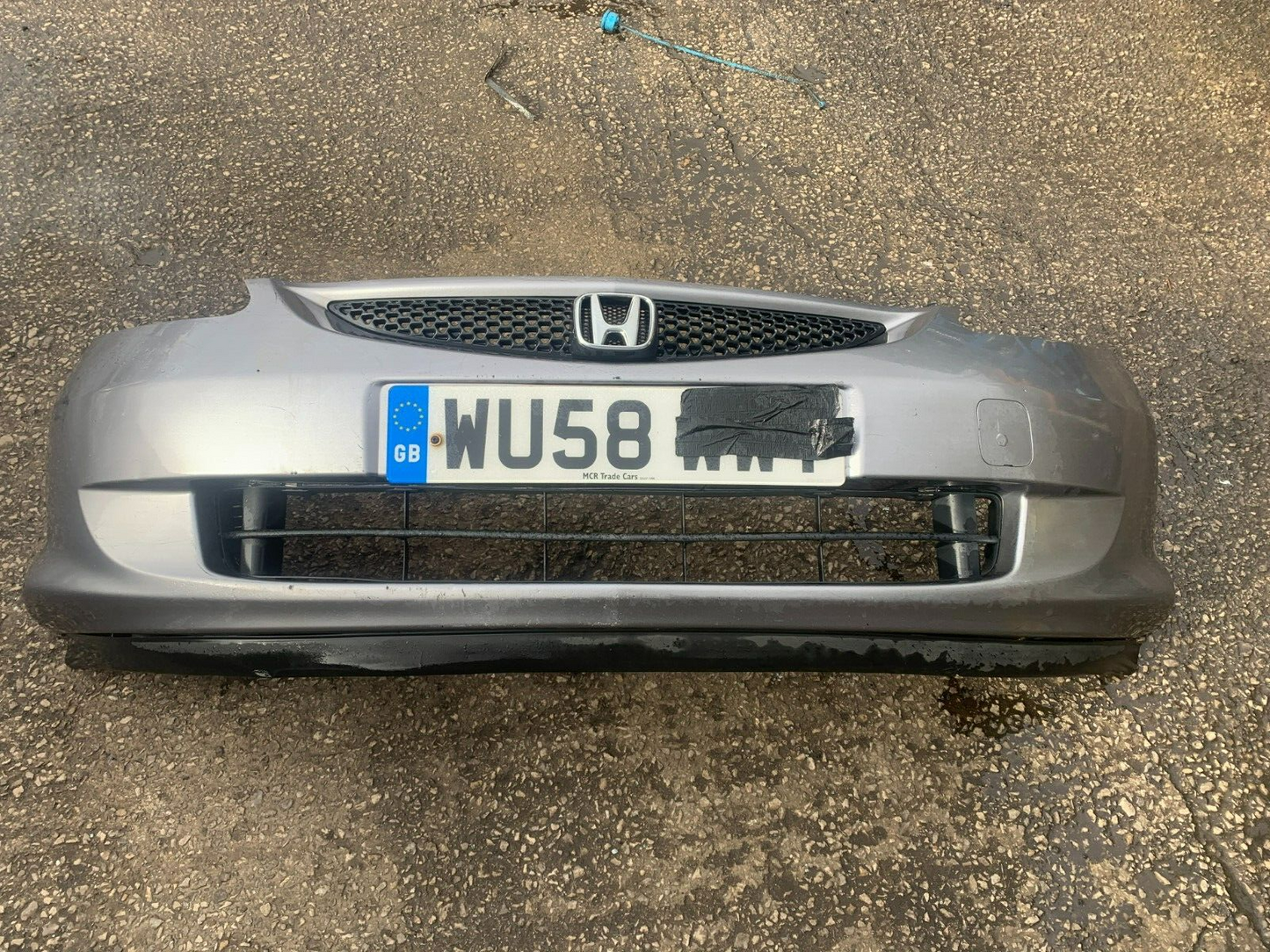 HONDA JAZZ MK1 2006-2010 FACELIFT GENUINE FRONT BUMPER SILVER