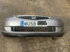Honda Jazz MK1 2006-2010 Facelift Genuine Front Bumper Silver - photo 1 of 22
