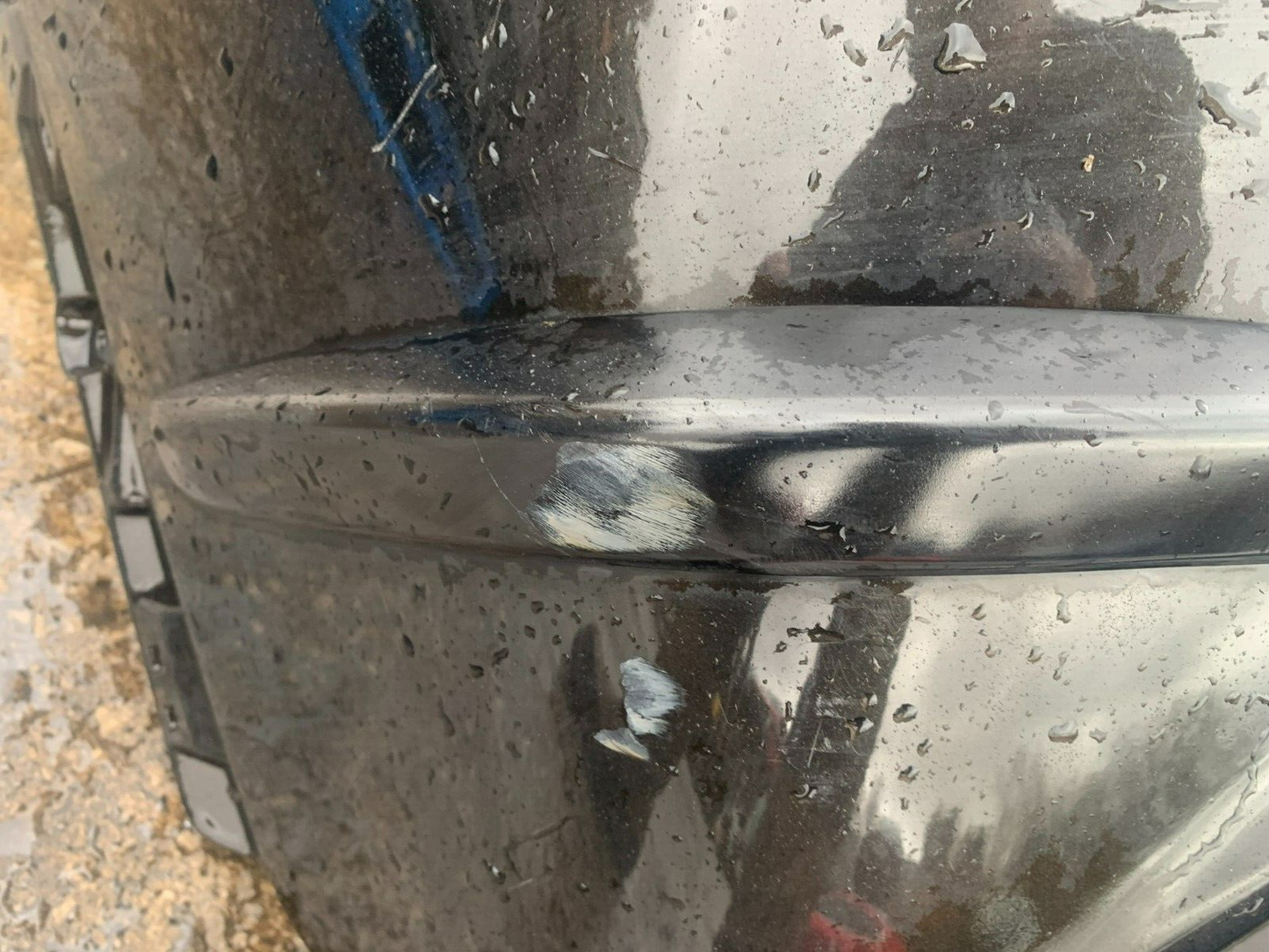 HONDA CIVIC MK8 2006-2009 GENUINE PRE-FACELIFT REAR BUMPER BLACK COLLECTION