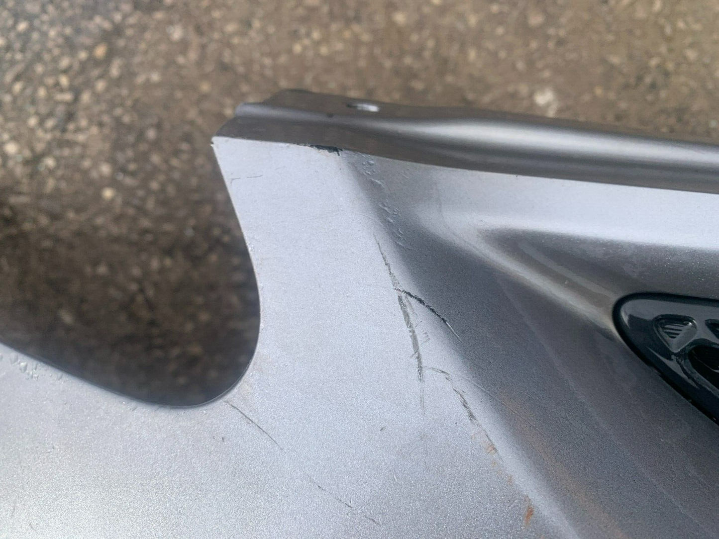 HONDA JAZZ MK1 2006-2010 FACELIFT GENUINE FRONT BUMPER SILVER