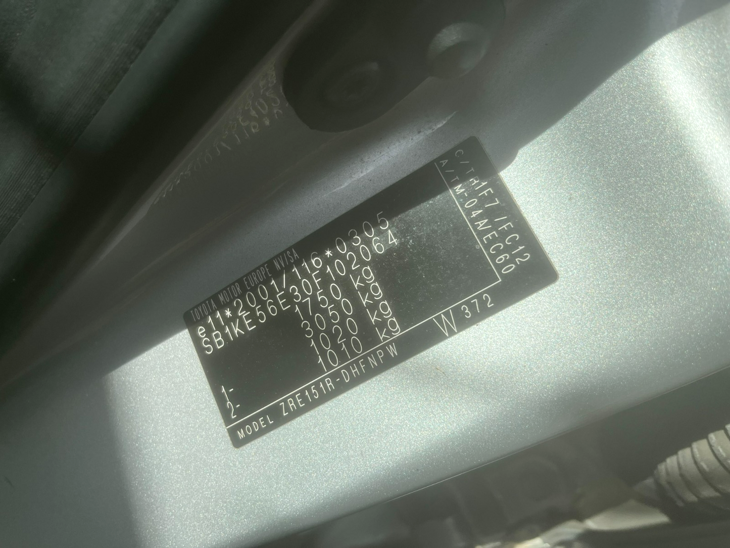 2010 TOYOTA AURIS T SPIRIT MK1 E150 1.6 PETROL 6 SPEED MANUAL VEHICLE FOR BREAKING AND PARTS