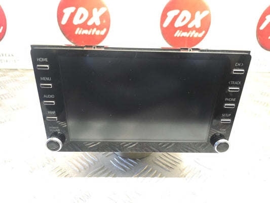 TOYOTA COROLLA MK12 2019-2024 GENUINE SAT NAV STEREO MEDIA HEAD UNIT 86140-02C81