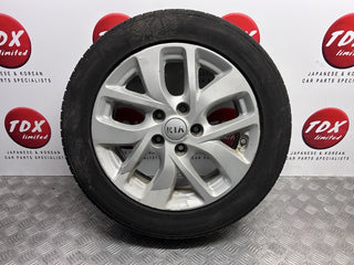 Kia Carens 2013-2018 Genuine 16" Inch Alloy Wheel 6.14MM Tyre 205/55/16 - photo 1 of 15