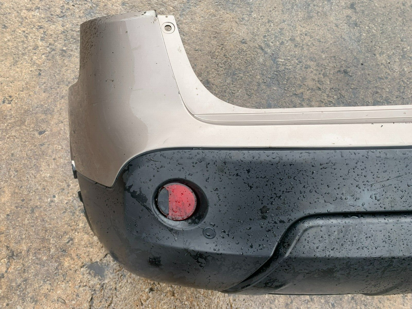 NISSAN QASHQAI J1O 2010-2013 GENUINE FACELIFT REAR BUMPER BEIGE COLLECTION