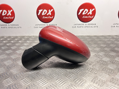 Kia Rio MK3 2012-2017 Genuine Passenger Side Manual Fold Wing Mirror Red Geb - photo 1 of 8
