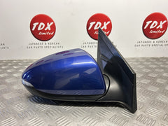 Hyundai IONIQ 2016-2022 Driver Side Genuine Wing Mirror Blue YP5 - photo 1 of 10