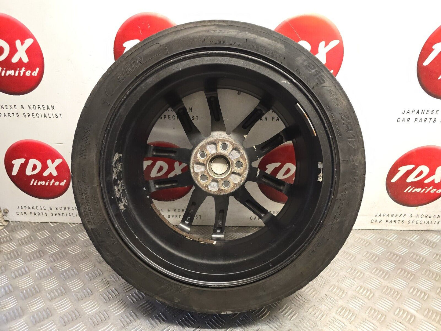 TOYOTA GT86 GT1 2017-2020 17" INCH GENUINE DIAMOND CUT ALLOY WHEEL 215/45/17