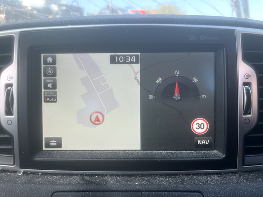 KIA SPORTAGE (QL/QLE) MK4 2016-2018 SAT NAV MEDIA STEREO HEAD UNIT 96560-F1610WK