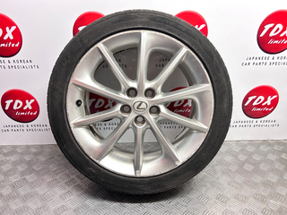 Lexus CT200h 1.82011-2020 Genuine 17" Inch Alloy Wheel 3.1MM Tyre 215/45/17 - photo 1 of 14