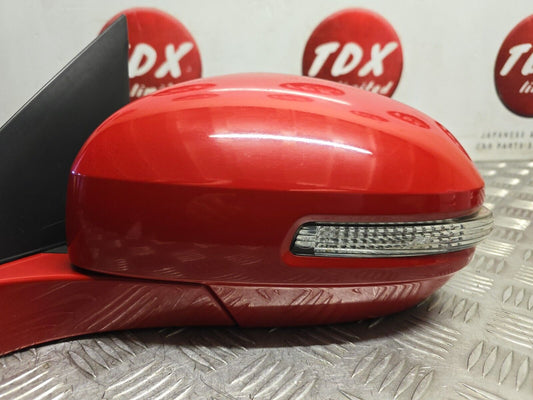 SUZUKI SWIFT 2011-2016 GENUINE DRIVERS MANUAL FOLD HEATED WING MIRROR ZCF RED