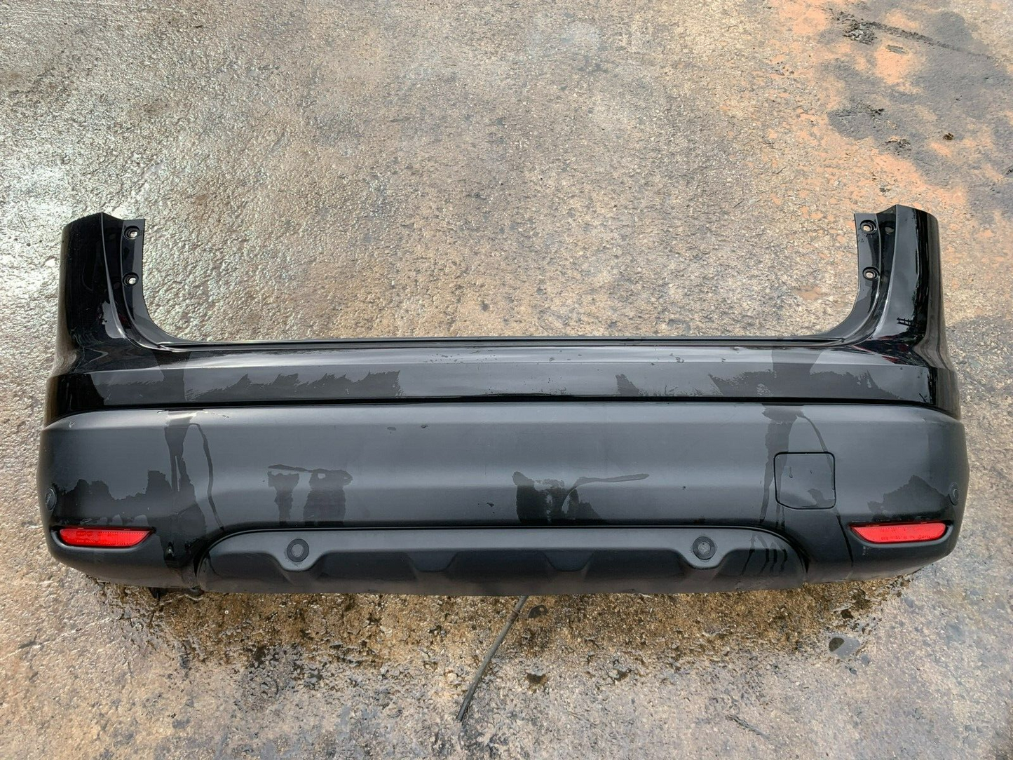 NISSAN QASHQAI J11 2104-2018 GENUINE REAR BUMPER Z11 BLACK COLLECTION