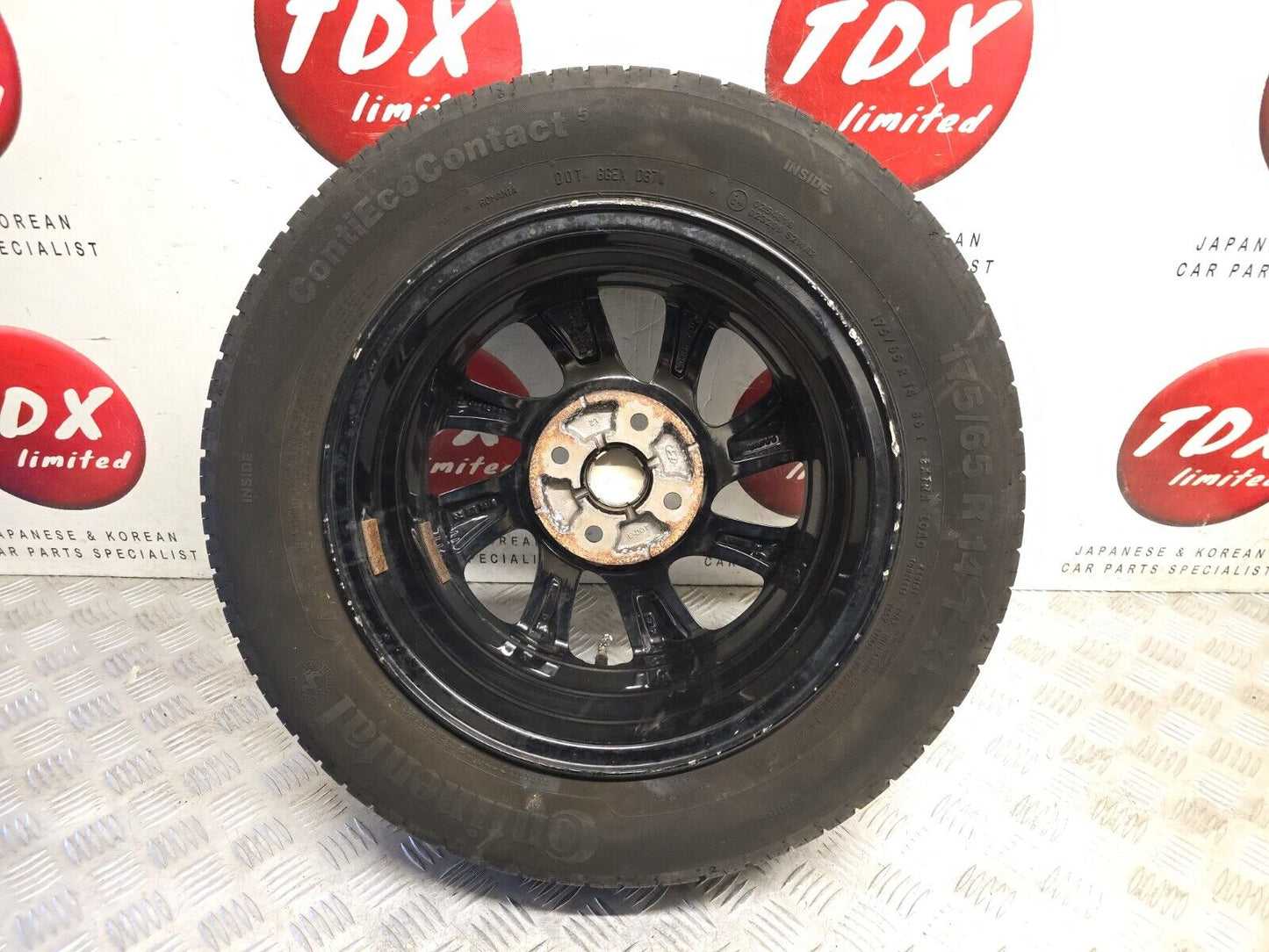 HYUNDAI I10 2014-2019 14 INCH GENUINE ALLOY WHEEL 5.56MM 175/65/14 52910-B9500