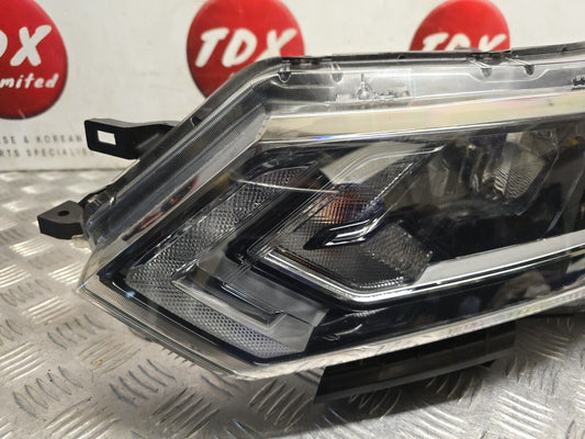 NISSAN QASHQAI J11 2017-2021 FACELIFT PASSENGERS FRONT HALOGEN HEADLIGHT DRL