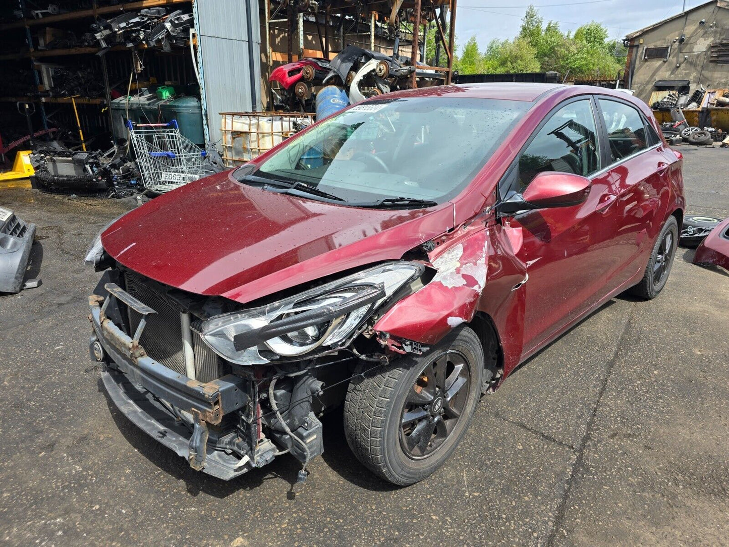 2015 HYUNDAI I30 GD MK2 SE BLUE DRIVE 1.6 DIESEL 6 SPEED MANUAL FOR PARTS SPARES