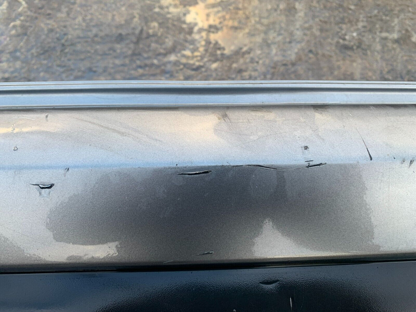 NISSAN QASHQAI J11 2014-2017 PRE-FACELIFT GENUINE REAR BUMPER GREY