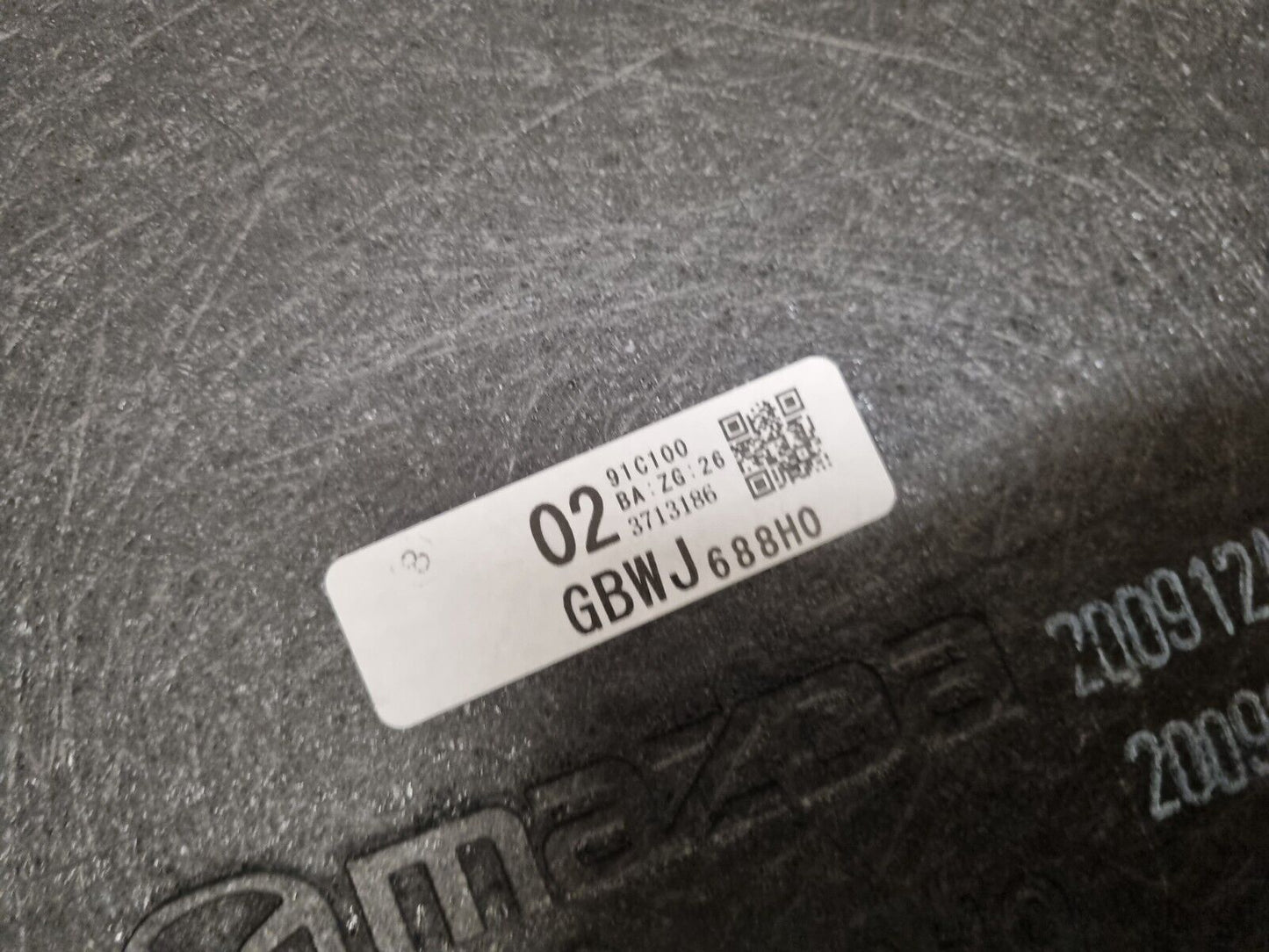 MAZDA 6 (GJ) ESTATE 2017-2021 FACELIFT GENUINE BOOT FLOOR CARPET COVER GBWJ688H0