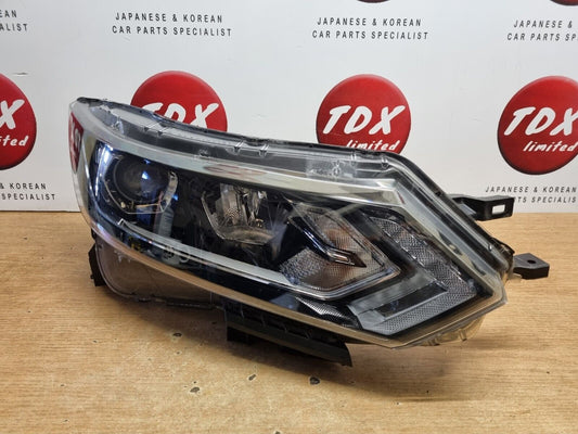 NISSAN QASHQAI J11 2017-2019 MK2 FACELIFT GENUINE DRIVERS SIDE HALOGEN HEADLIGHT