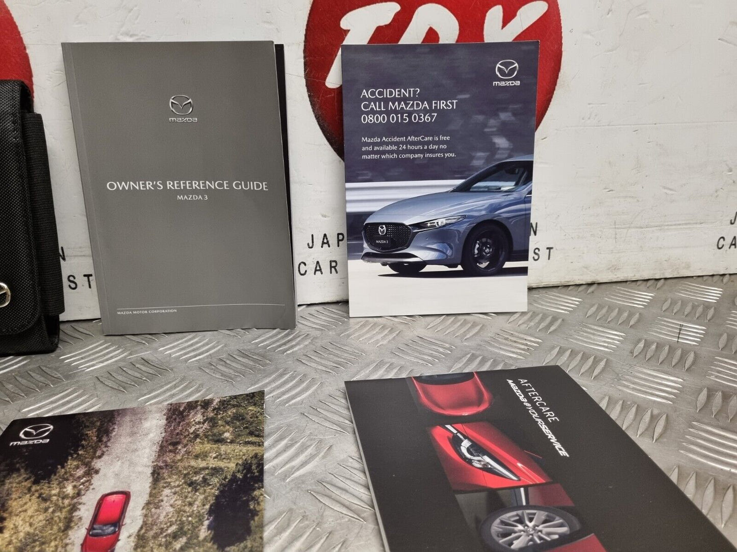 MAZDA 3 (BP) MK4 2019-2023 GENUINE OWNERS MANUAL HANDBOOK BOOK PACK WALLET