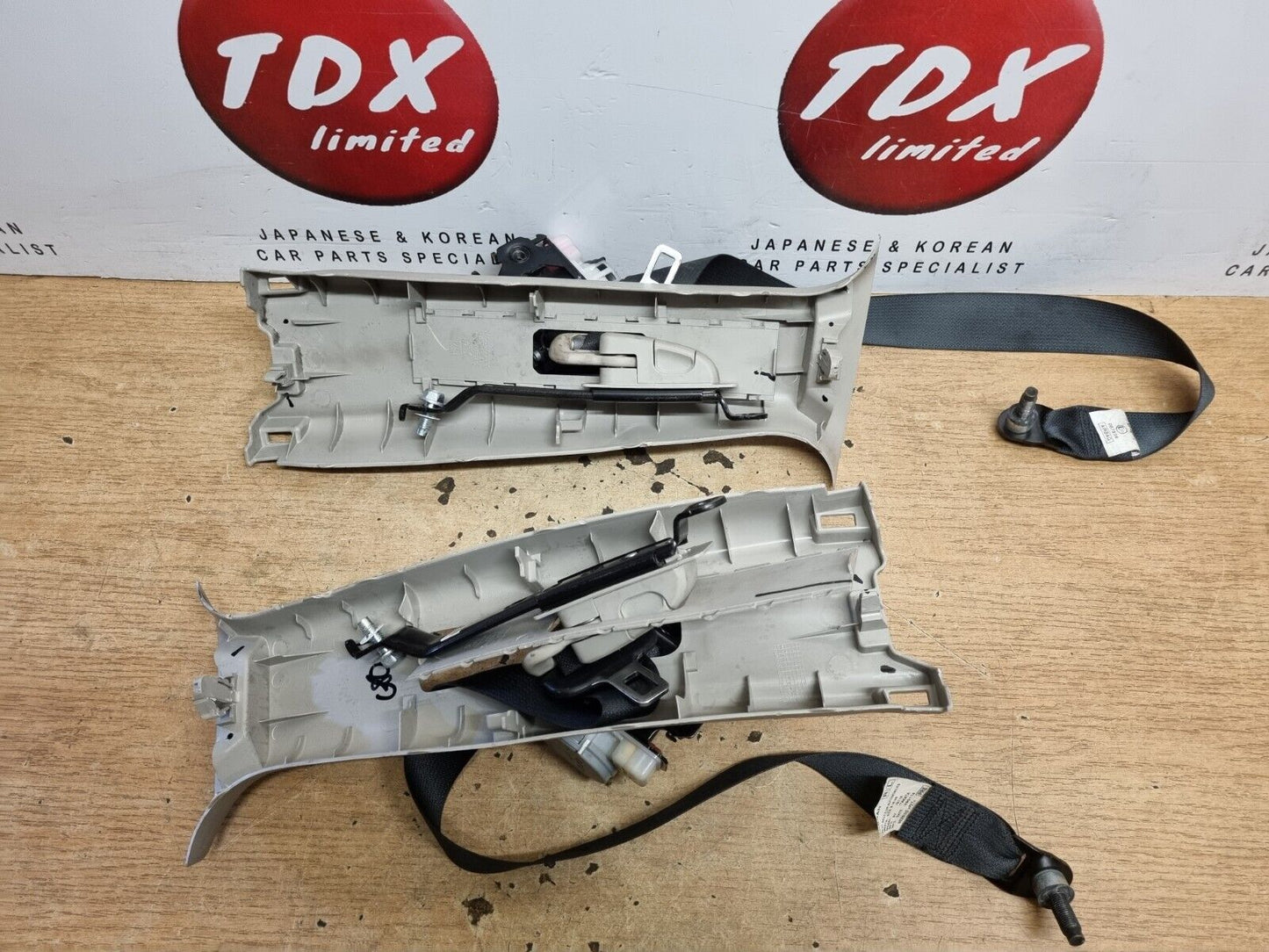 NISSAN NOTE MK2 2013-2017 GENUINE DRIVERS PASSENGERS SEAT BELT MODULE AIRBAG KIT