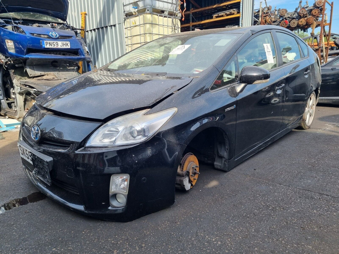 2009 TOYOTA PRIUS T SPIRIT MK3 1.8 HYBRID 1 SPEED CVT AUTO VEHICLE FOR BREAKING