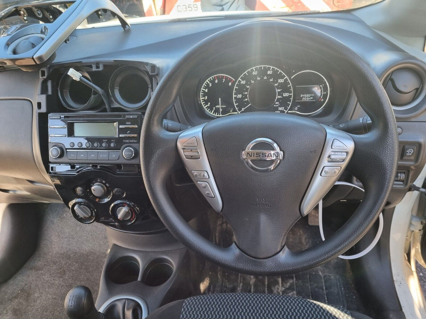 2013 NISSAN NOTE MK2 ACENTA 1.2 PETROL 5 SPEED MANUAL VEHICLE FOR BREAKING