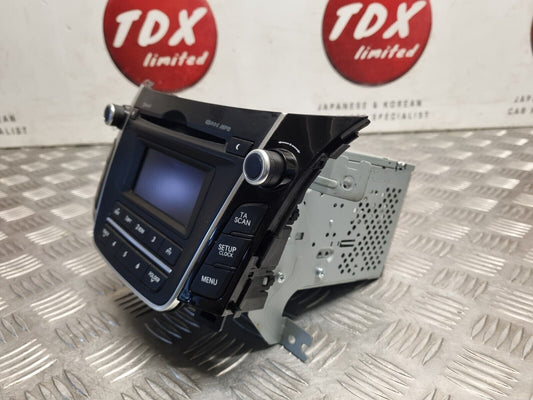 HYUNDAI I30 (GD) MK2 2012-2017 GENUINE CD STEREO MEDIA HEAD UNIT 96170-A6210GU