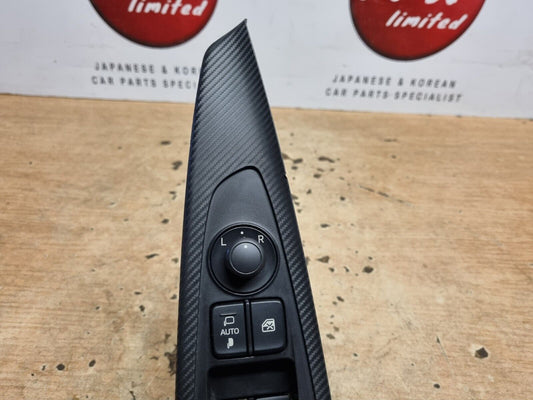 MAZDA 2 MK3 2015-2020 GENUINE DRIVERS SIDE FRONT WINDOW SWITCH PANEL DH8T66350