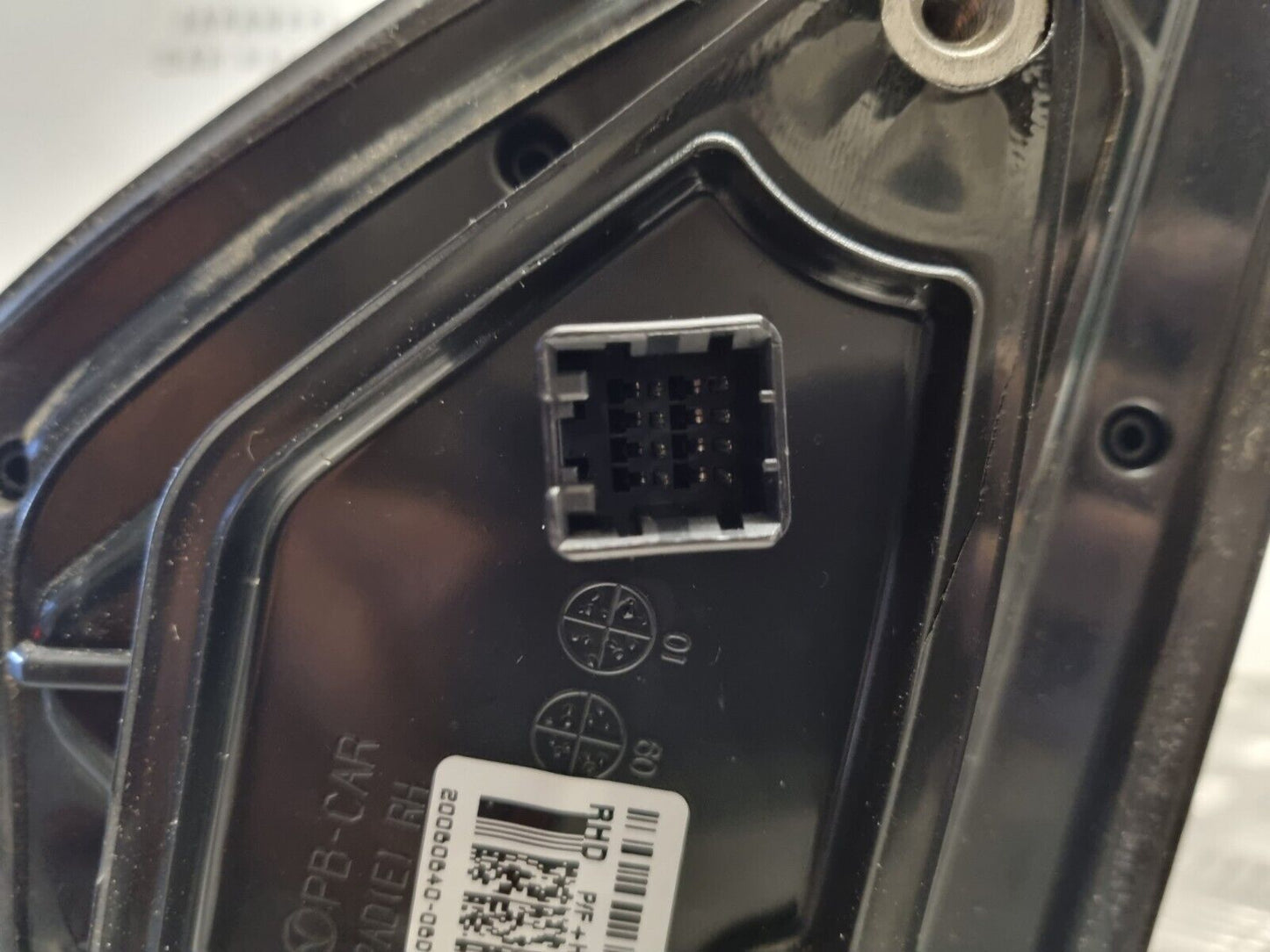 HYUNDAI I20 (PB) 2012-2014 GENUINE DRIVERS SIDE POWER FOLD WING MIRROR PHW WHITE