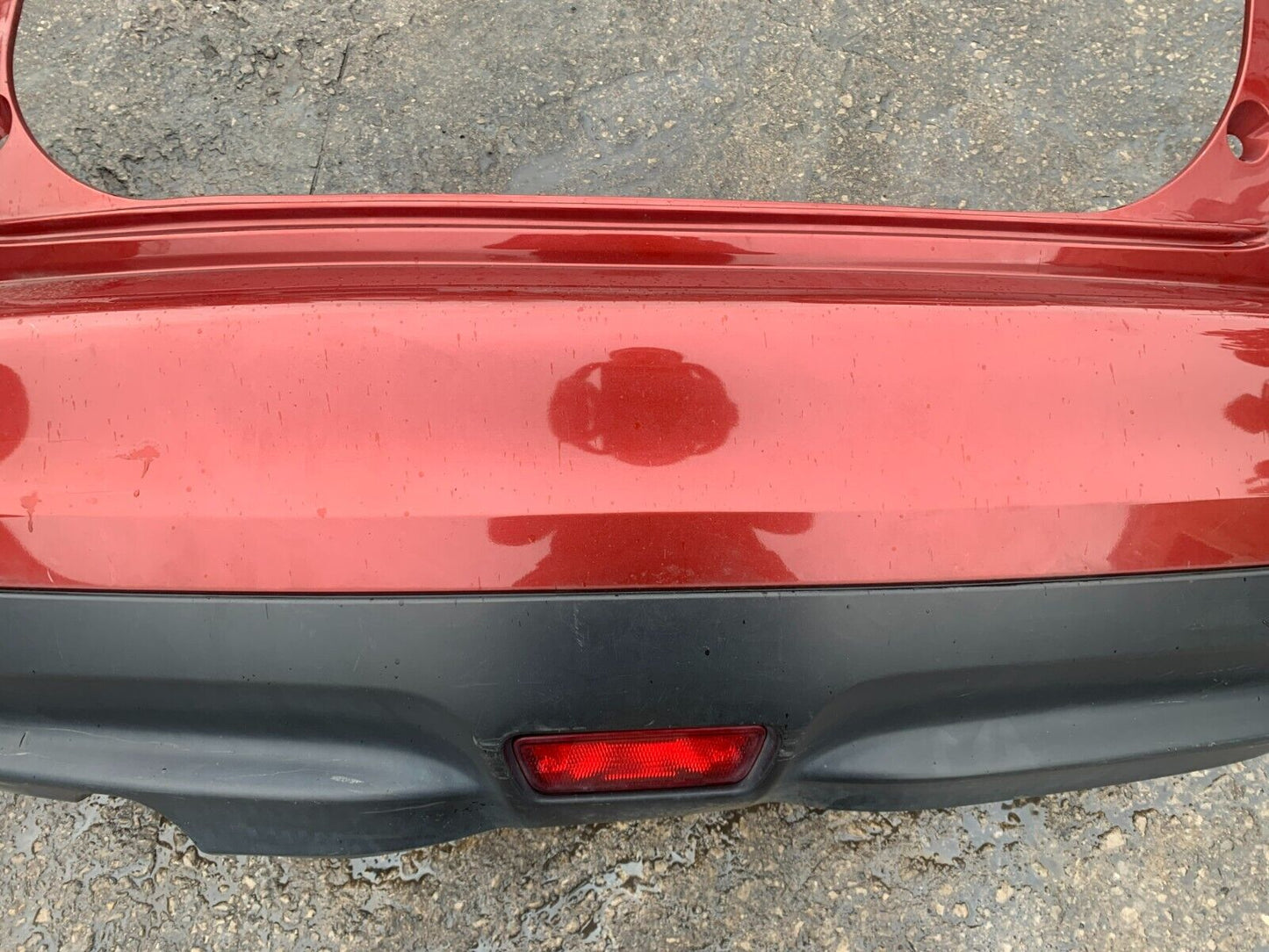 NISSAN JUKE F15 2010-2014 PRE-FACELIFT GENUINE REAR BUMPER RED