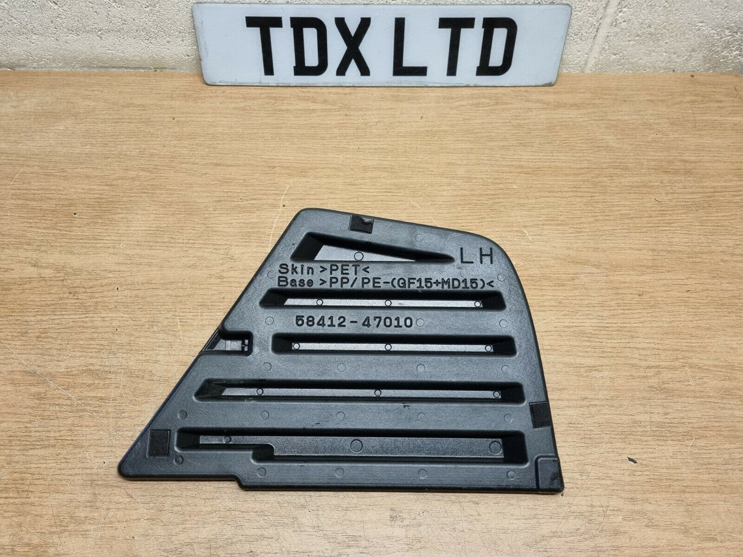 Toyota Prius Plus Passengers Side LH Board Deck Side Panel 2015-2021 58412-47010