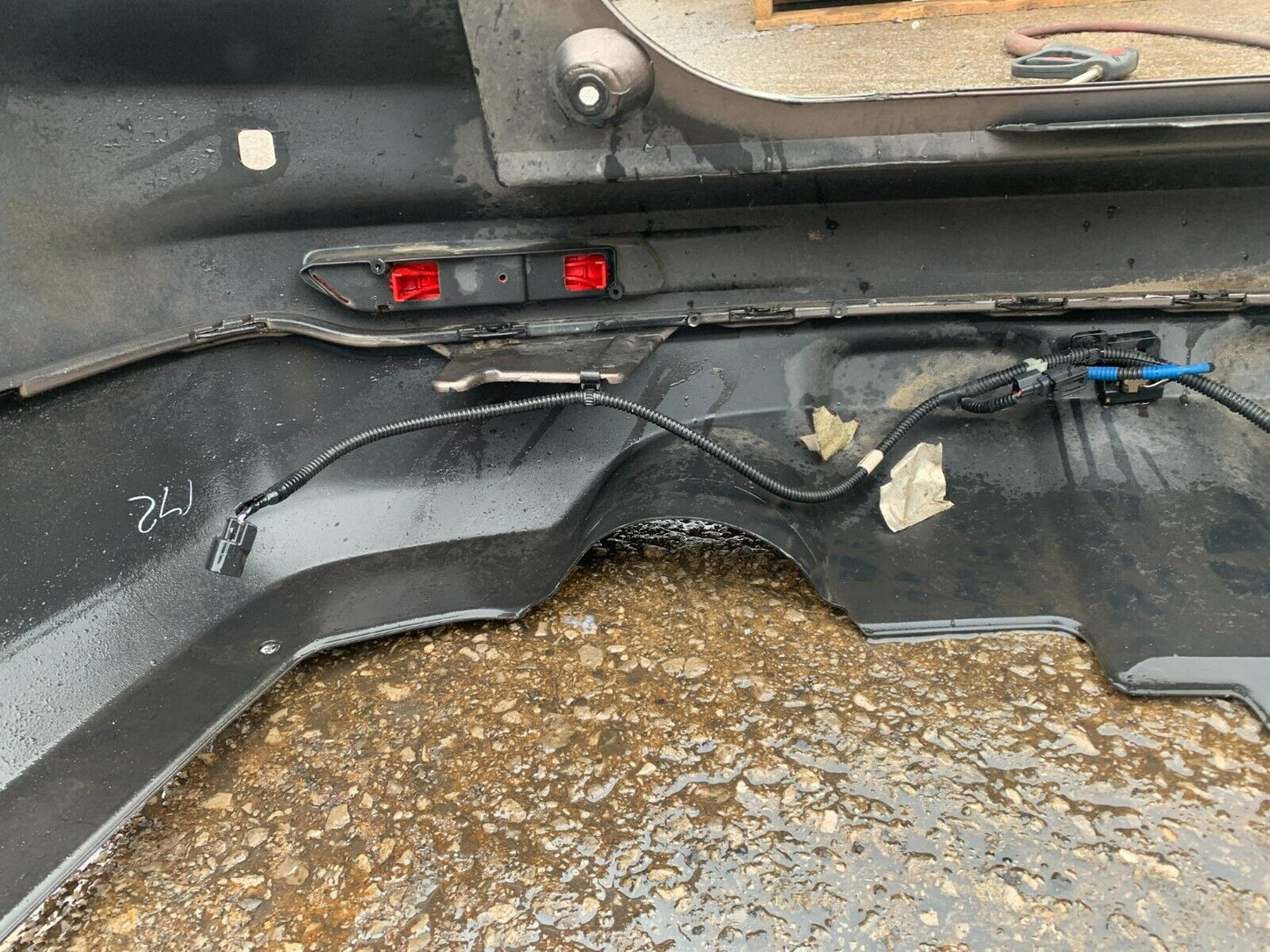 HONDA CR-V MK3 2013-2015 PRE-FACELIFT GENUINE REAR BUMPER BROWN