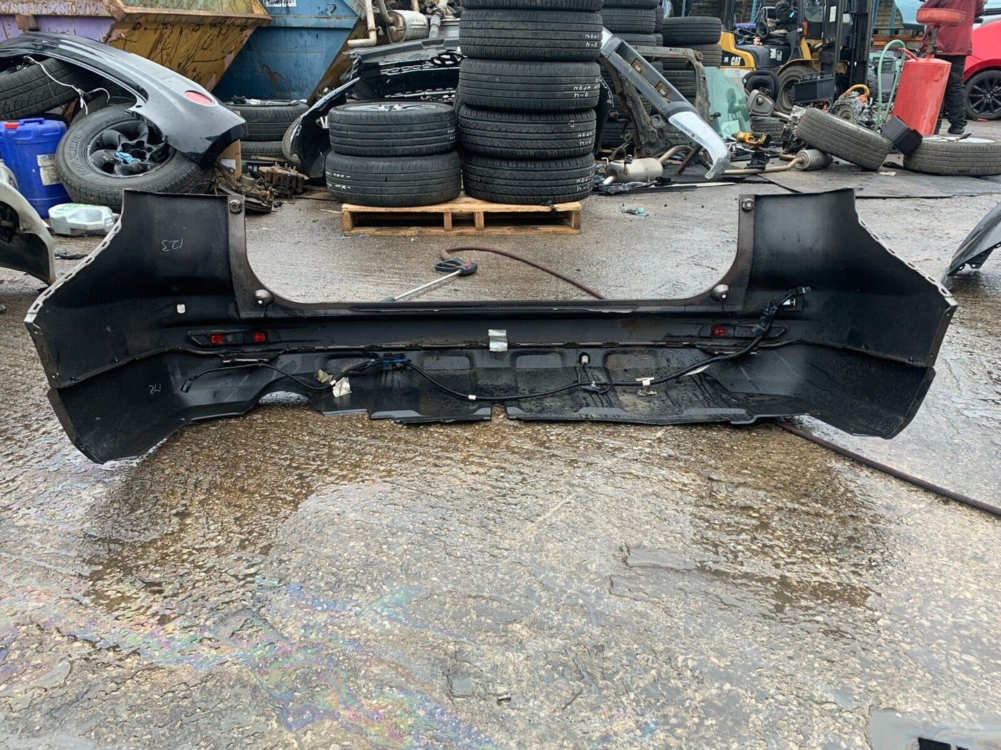 HONDA CR-V MK3 2013-2015 PRE-FACELIFT GENUINE REAR BUMPER BROWN